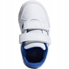 Pantofi Adidas AltaSport Cf I Jr D96844 alb albastru 1