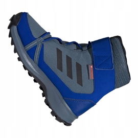 Pantofi Adidas Terrex Snow Cf Cp Cw Jr G26579 albastru multicolor 1