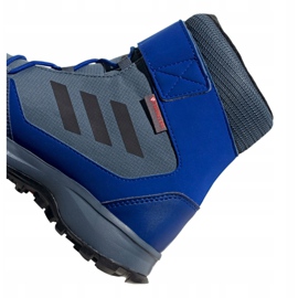 Pantofi Adidas Terrex Snow Cf Cp Cw Jr G26579 albastru multicolor 4