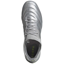 Ghete de fotbal Adidas Copa 20.1 Fg M EF8316 roșu argint 1