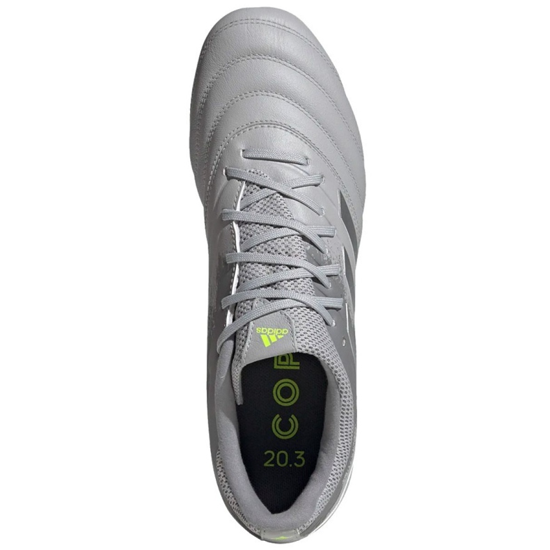 Ghete de fotbal Adidas Copa 20.3 Fg M EF8329 roșu gri 1