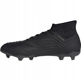 Ghete de fotbal Adidas Predator 19.2 Fg M F35603 negru negru 1