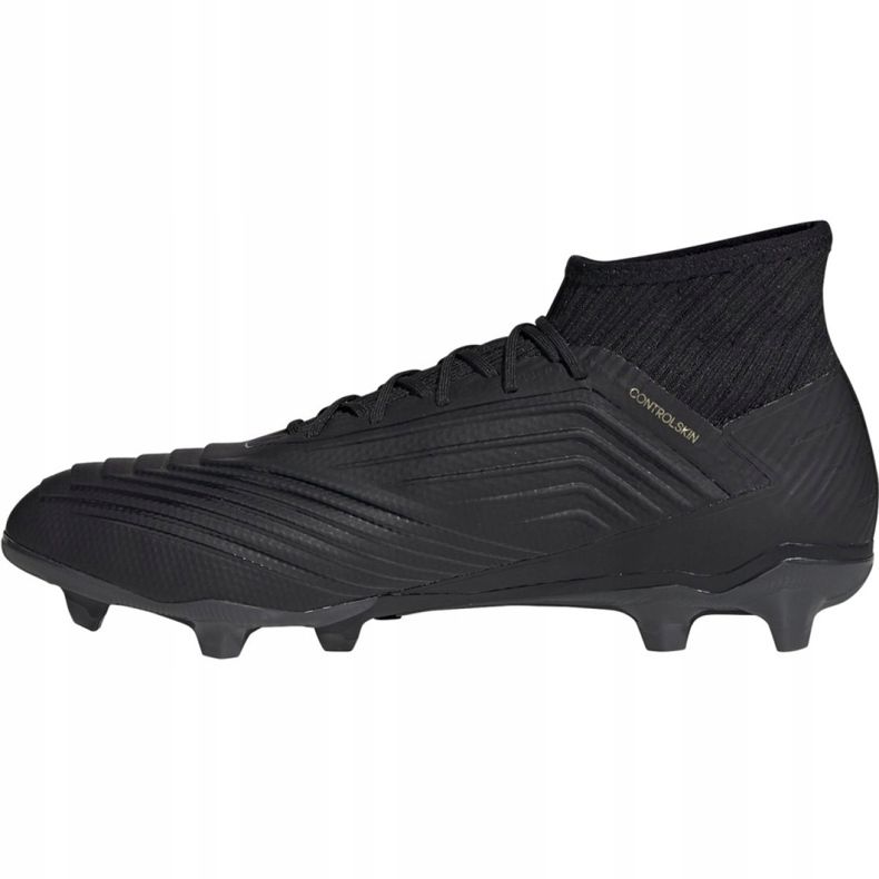 Ghete de fotbal Adidas Predator 19.2 Fg M F35603 negru negru 1