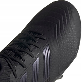 Ghete de fotbal Adidas Predator 19.2 Fg M F35603 negru negru 2