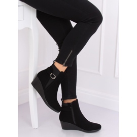 Cizme negre negre 6778-2 Negre negru 1