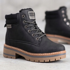 Arrigo Bello Ghete de drumeție calde negru 1