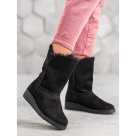 Kylie Mukluki cald negru 2