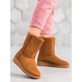 Kylie Înaltul Mukluki maro 1