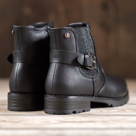 Gogo Muncitori cu cataramă negru 2