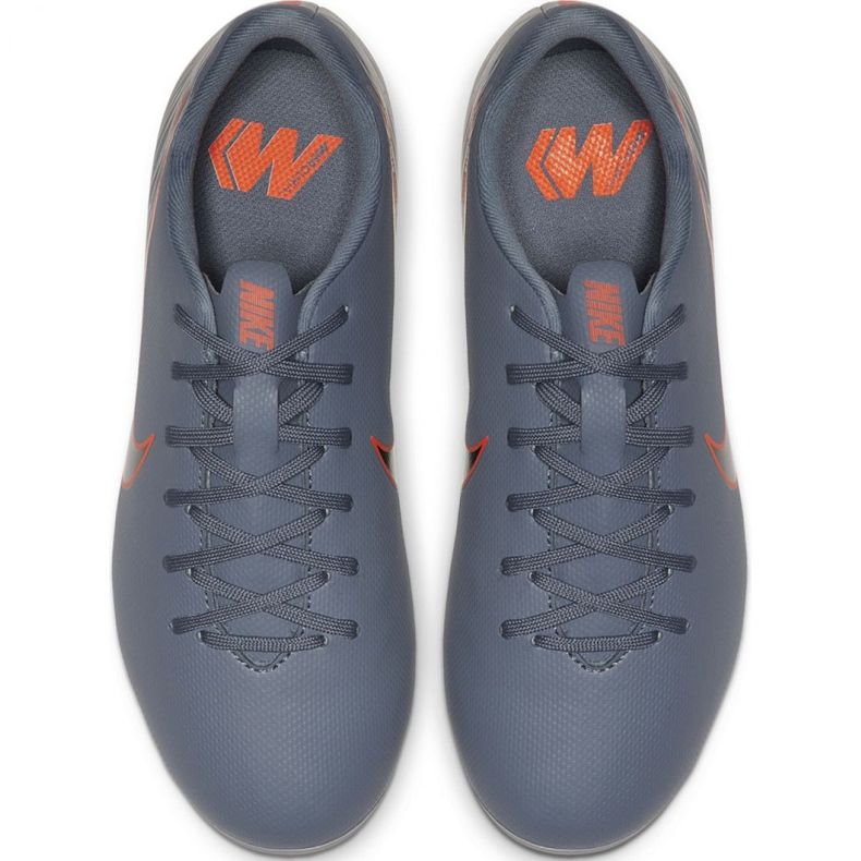 Pantofi de fotbal Nike Mercurial Vapor 12 Academy Mg Jr AH7347 408 multicolor gri 2