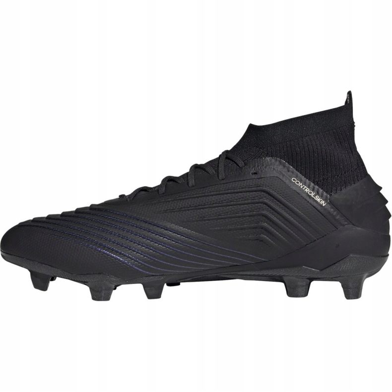 Ghete de fotbal Adidas Predator 19.1 Fg M negru negru 1