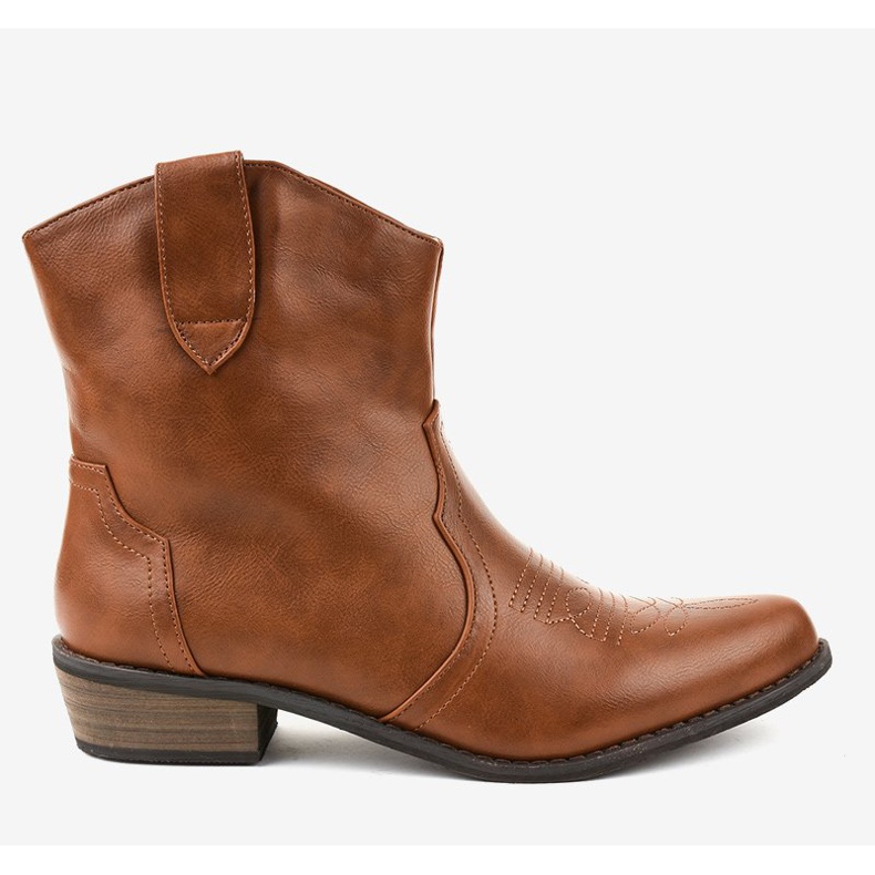 Cizme maro pe post de 928-1 cizme de cowboy 2 Cizme maro pe post de 928-1 cizme de cowboy 2