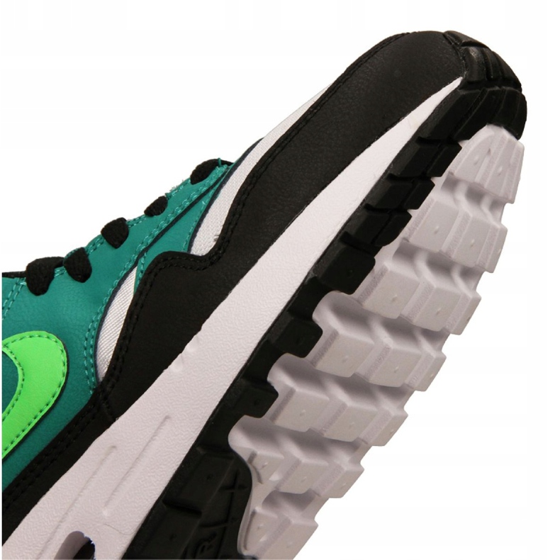 Pantofi Nike Air Max 1 Gs Jr 807602-111 negru multicolor verde 2