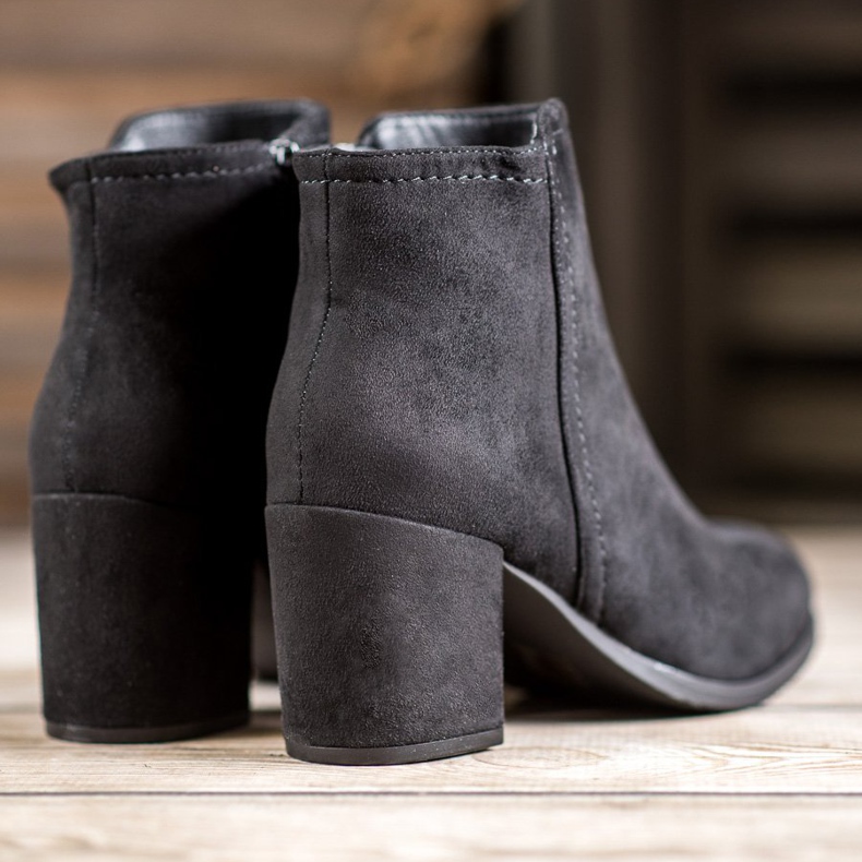 Clowse Cizme negre clasice negru 1