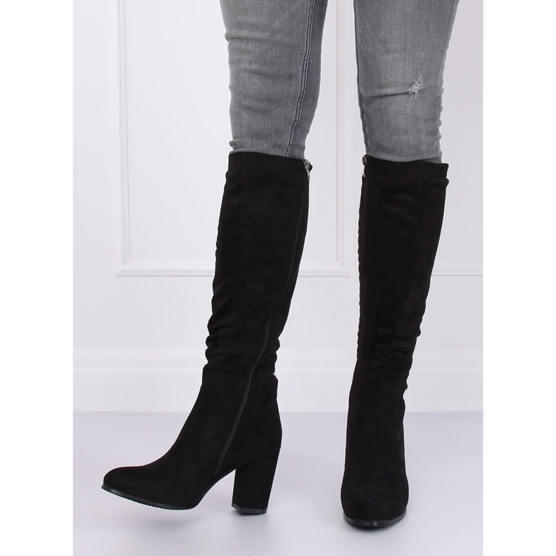 Tocuri înalte negre clasice 750-05 Negru 1