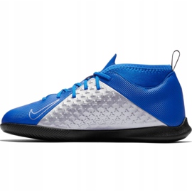 Pantofi de fotbal Nike Phantom Vsn Club Df Ic Jr AO3293 400 albastru albastru 1