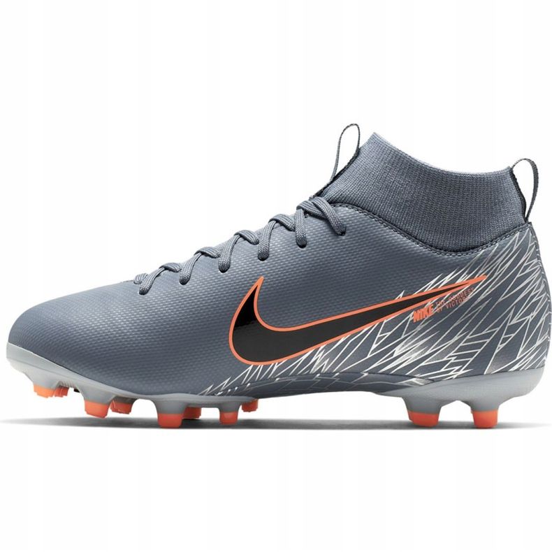Pantofi de fotbal Nike Mercurial Superfly 6 Academy Mg Jr AH7337 408 multicolor gri 1