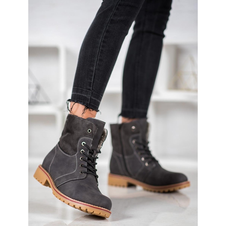 Super Me Cizme calde gri 1