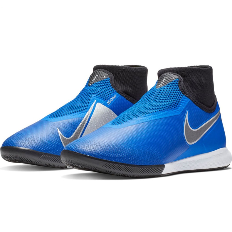 Pantofi de fotbal Nike React Phantom Vsn Pro Df Ic M AO3276 400 multicolor albastru 2