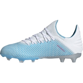 Ghete de fotbal adidas X 19.1 Fg Jr F35684 multicolor albastru 1