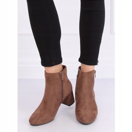 Cizme bej cu toc înalt K1825116 Taupe 2