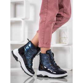 SHELOVET Ghete sport pentru zăpadă albastru 1