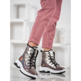 SHELOVET Ghete sport pentru zăpadă galben 1 SHELOVET Ghete sport pentru zăpadă galben 1