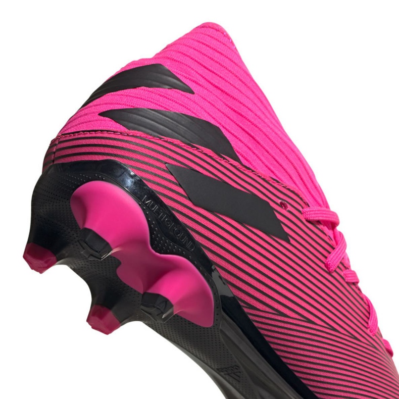 Pantofi Adidas Nemeziz 19.3 Mg M 024 EF8024 roz violet 2