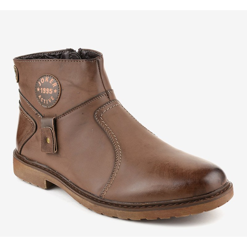 Pantofi alunecați maro A20182-5 1 Pantofi alunecați maro A20182-5 1