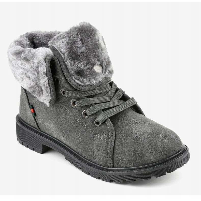 Cizme izolate gri pentru femei TL54-3 1