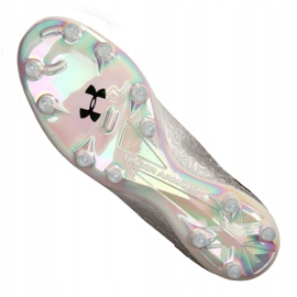 Ghete de fotbal Under Armour Magnetico Pro Fg M 3000 111-100 alb gri 2