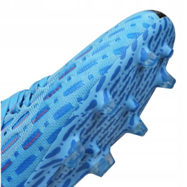 Pantofi de fotbal Puma Future 5.1 Netfit Fg / Ag Jr 105805-01 albastru albastru 5