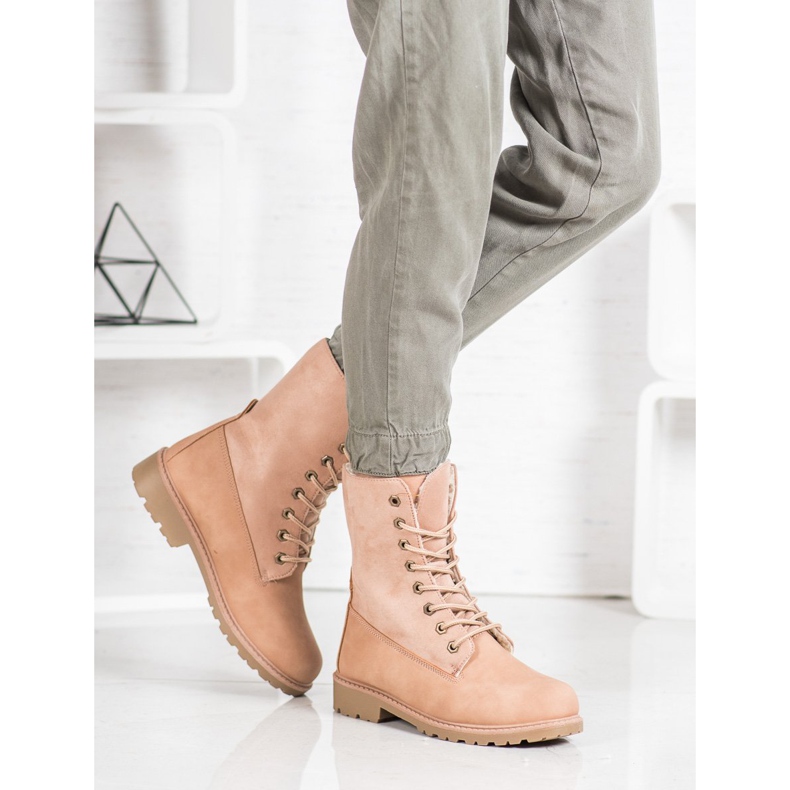 Super Me Ghete cu dantelă roz 1 Super Me Ghete cu dantelă roz 1