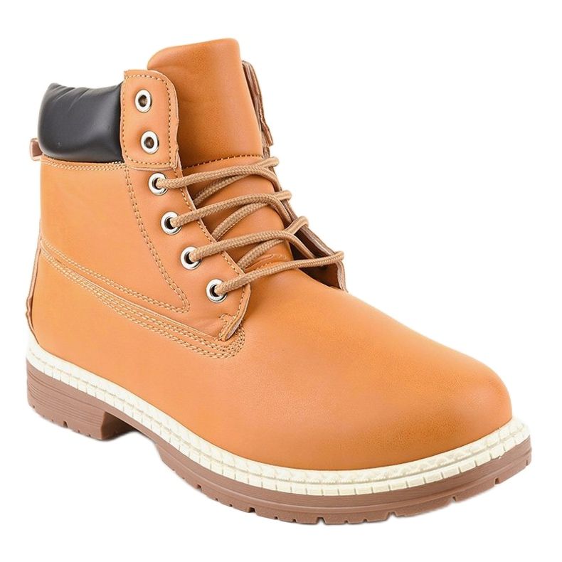 Cizme de zăpadă izolate maro C-9U5-8 1