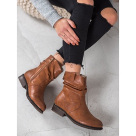 Super Me Cizme calde de cowboy maro 2 Super Me Cizme calde de cowboy maro 2