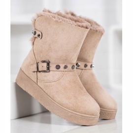 SHELOVET Mukluki cu jeturi maro 1 SHELOVET Mukluki cu jeturi maro 1