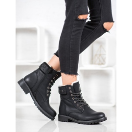 SHELOVET Elegant Trappers negru 1