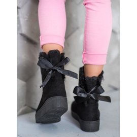 SHELOVET Mukluki Cu Cristale negru 1