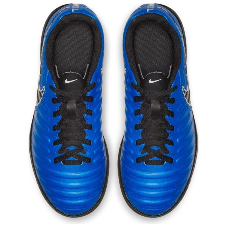 Pantofi de fotbal Nike Tiempo Legend 7 Club Ic Jr AH7260 400 albastru marin albastru 1