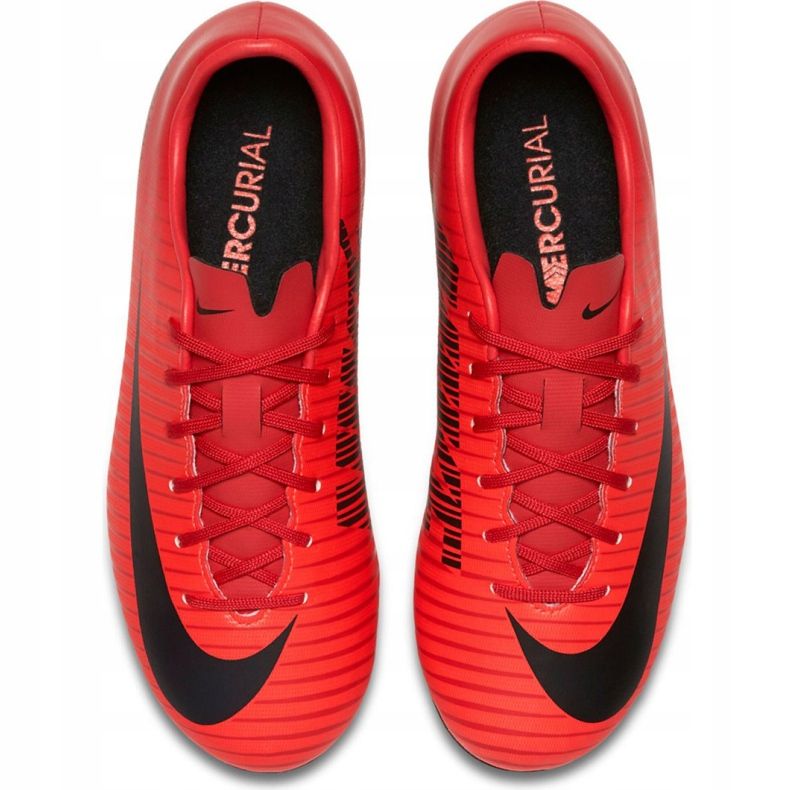 Pantofi Nike Mercurial Victory Vi Fg Jr 831945 616 portocale roșu 1 Pantofi Nike Mercurial Victory Vi Fg Jr 831945 616 portocale roșu 1