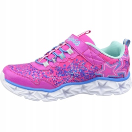 Pantofi Skechers Galaxy Lights Jr 10920L-NPMT roz 1 Pantofi Skechers Galaxy Lights Jr 10920L-NPMT roz 1