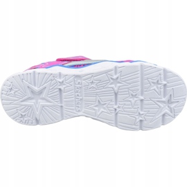 Pantofi Skechers Galaxy Lights Jr 10920L-NPMT roz 3