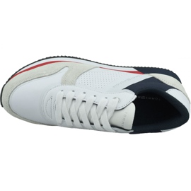 Pantofi Tommy Hilfiger Active City Sneaker W FW0FW04304 020 alb roșu albastru marin 2