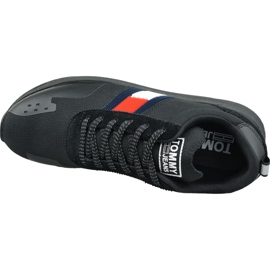 Încălțăminte Tommy Hilfiger Flag Flexi Tommy Jeans Adidași M EM0EM00331 990 negru 2