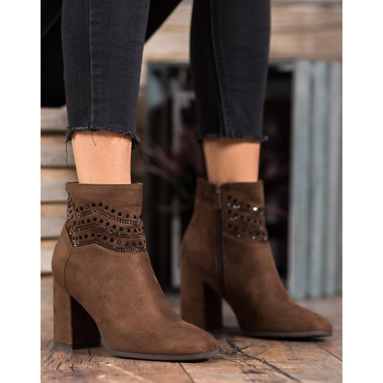 Kylie Cizme maro elegante 1 Kylie Cizme maro elegante 1