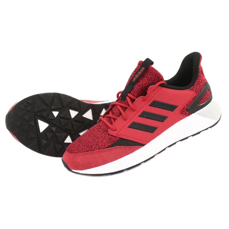 Pantofi Adidas Questarstrike M G25772 negru roșu 5