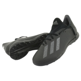 Ghete de fotbal Adidas X 19.3 Tf M F35373 negru 3