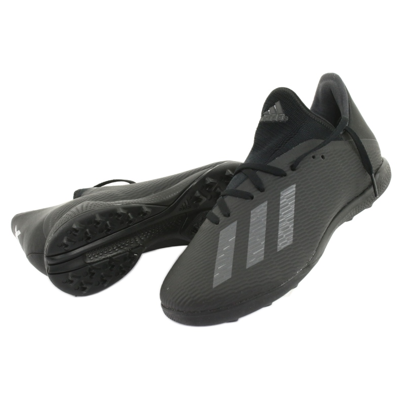 Ghete de fotbal Adidas X 19.3 Tf M F35373 negru 3