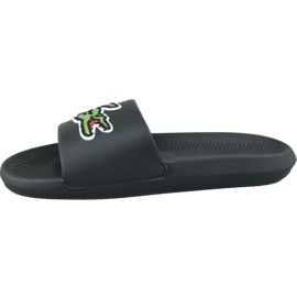 Lacoste Croco Slide 319 738CMA00731B4 negru 1 Lacoste Croco Slide 319 738CMA00731B4 negru 1