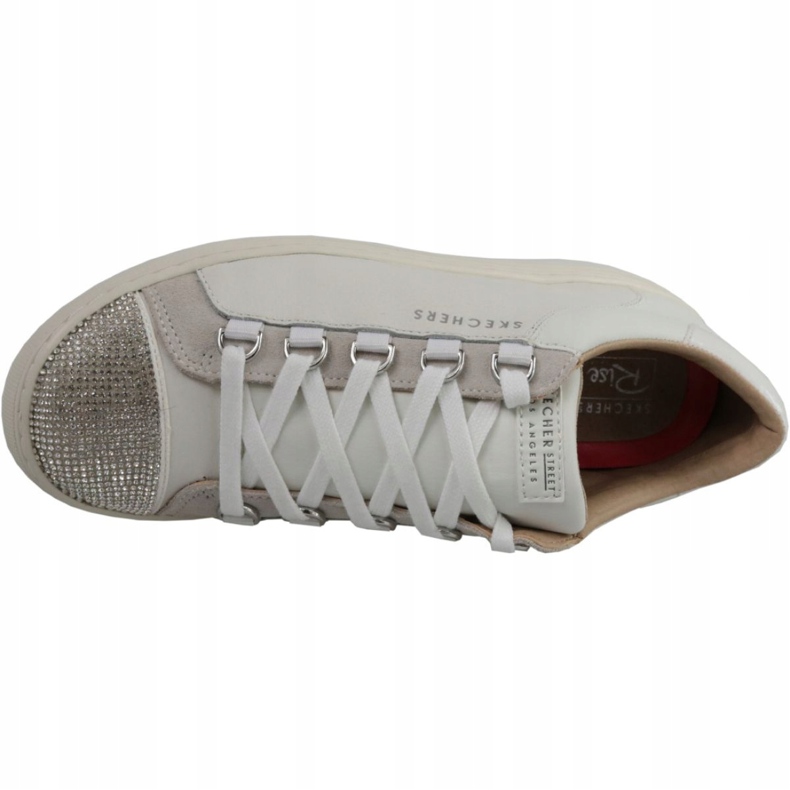 Pantofi Skechers Side Street W 73531-WHT alb 2